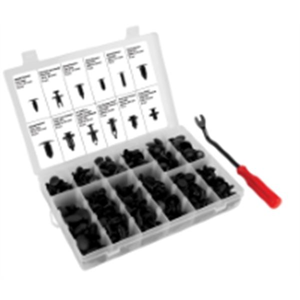 Performance Tool 240 Pc. Push Pin Retainer & Tool W5259